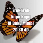 Erek Erek Kupu Kupu Dalam Buku Mimpi