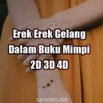 Erek Erek Gelang 2D 3D 4D Di Buku Mimpi