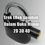 Erek Erek Gembok Di Buku Mimpi 2D 3D 4D