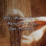 Arti Mimpi Mandi Menurut Hindu Dan Primbon